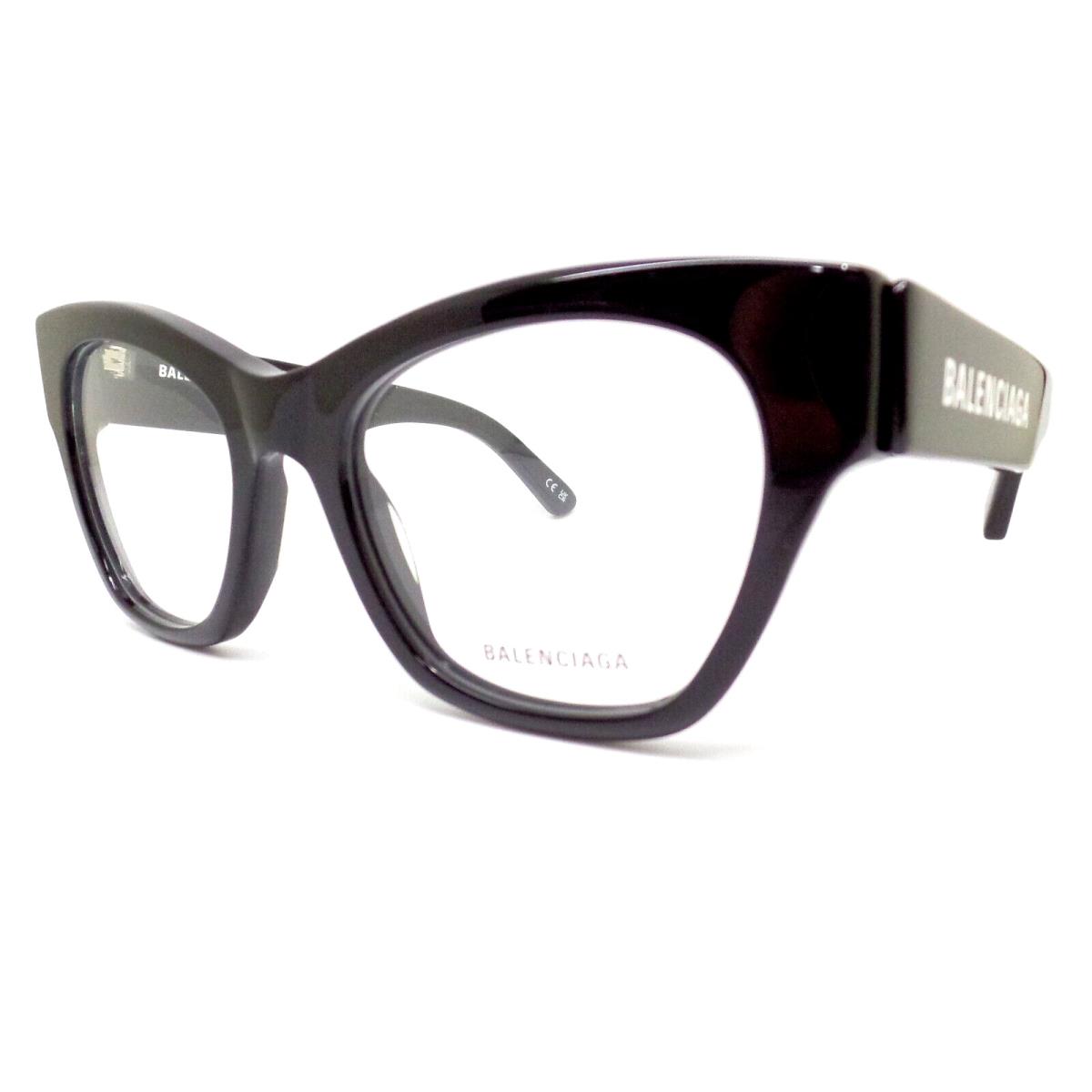 Balenciaga BB0263O 001 Black 52mm Eyeglass Frame