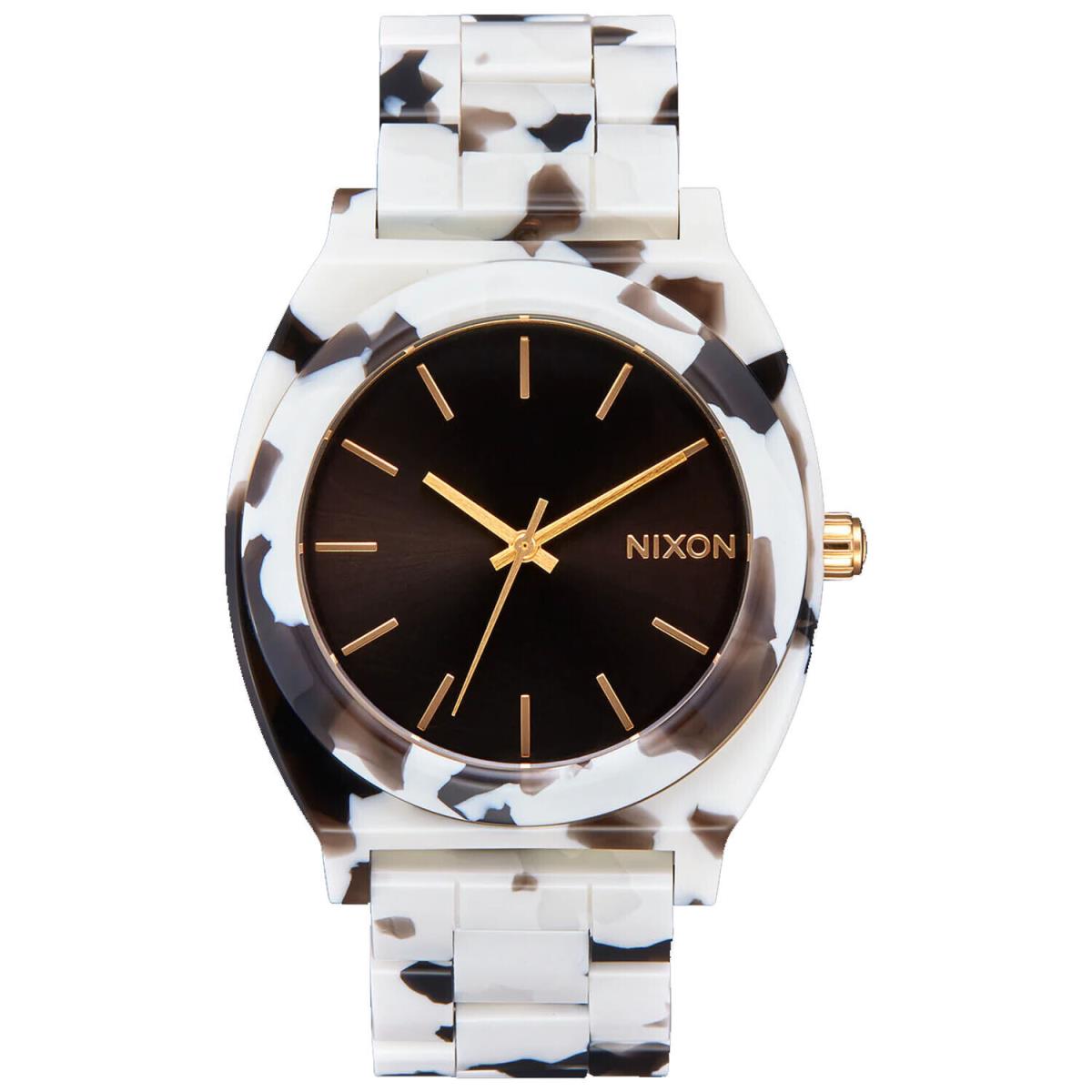 Nixon Men`s Time Teller Black Dial Watch - A327-2882