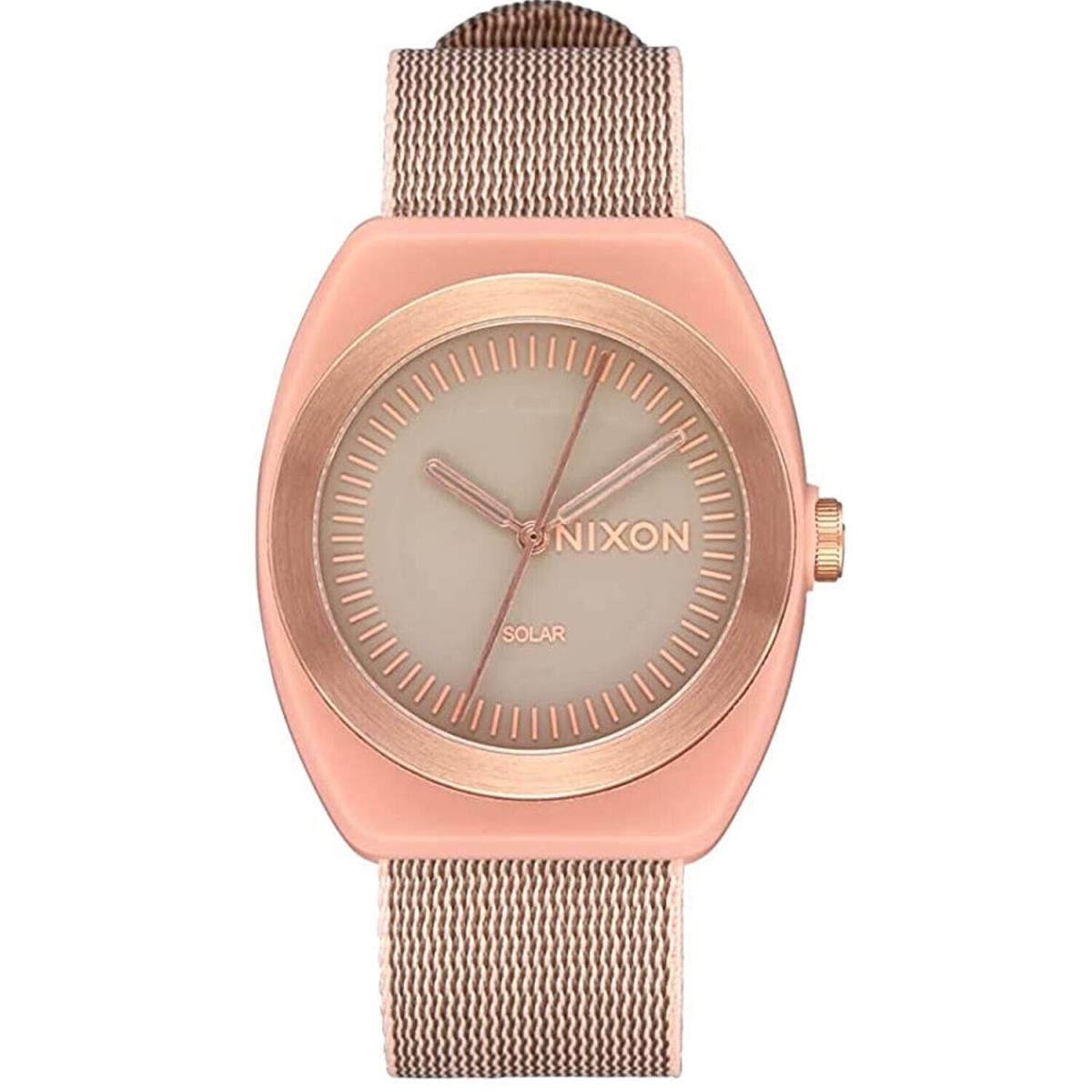 Nixon Women`s Classic Rose Gold Dial Watch - A132-25073
