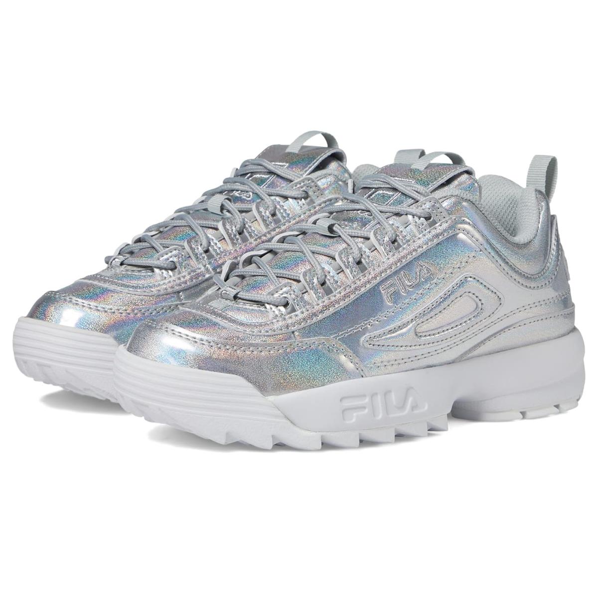 Children Unisex Shoes Fila Disruptor II Premium Iri Big Kid