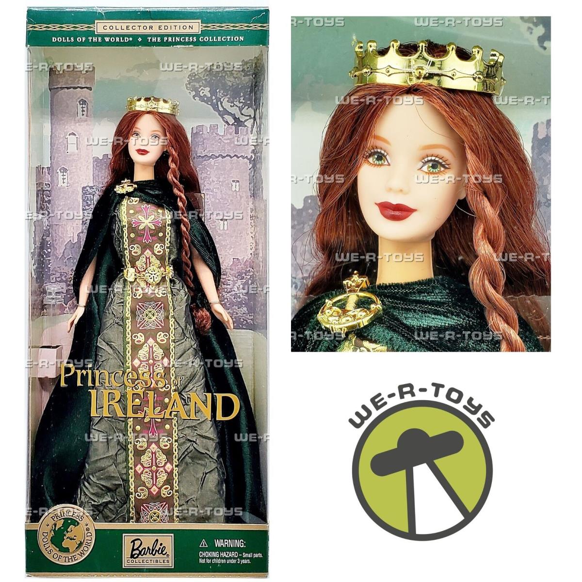 Princess of Ireland Dolls of The World Barbie Doll 2001 Mattel 53367