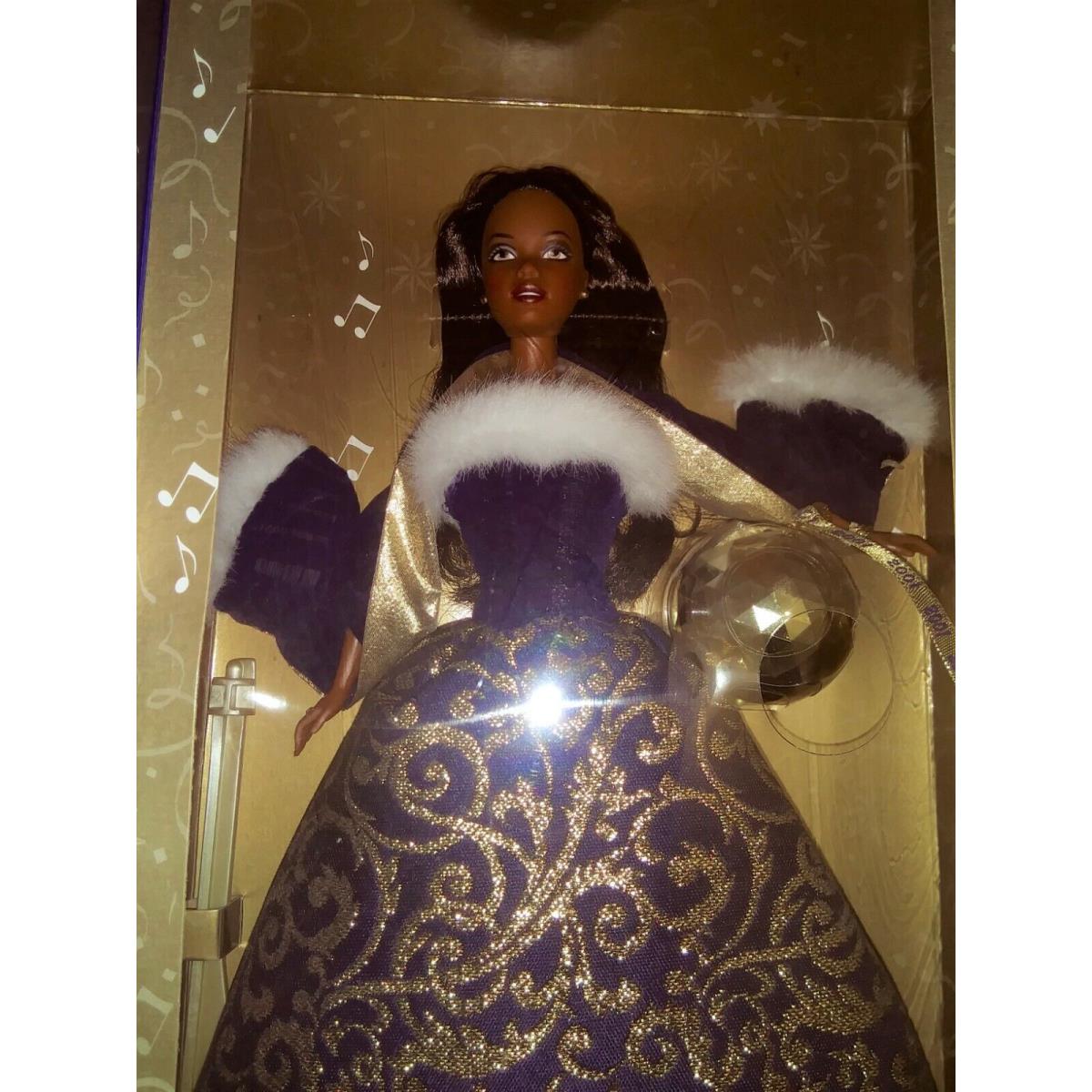 2001 Barbie Ring in The Year African American Mattel 52743