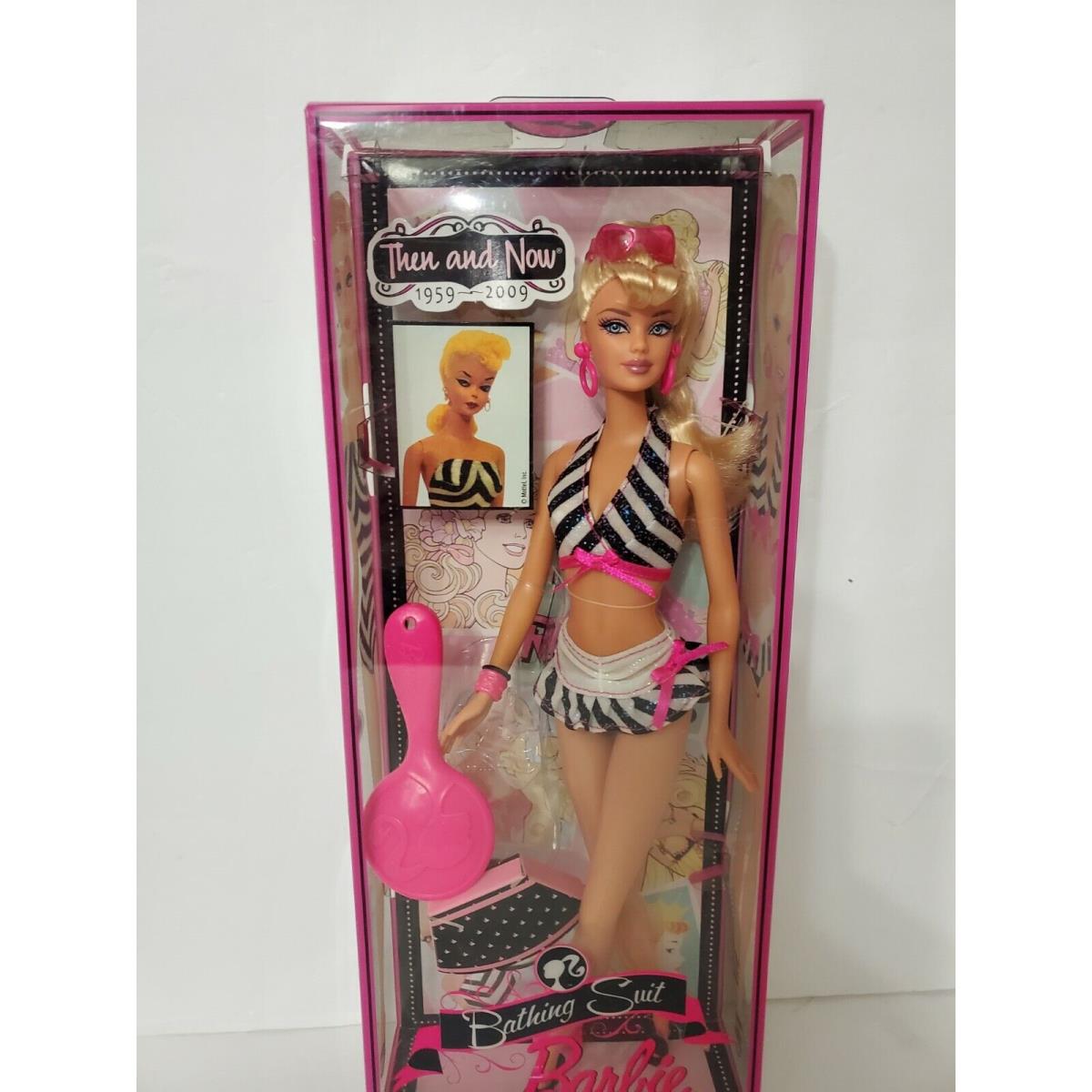 Celebrating Barbie Then and Now 50th Anniversary Bathing Suit Barbie 2009 Mattel