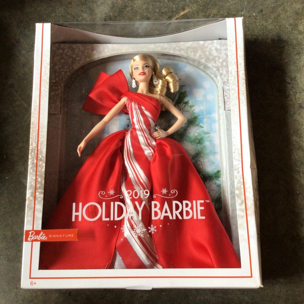 2019 Holiday Barbie Doll - Blonde Curls Mattel