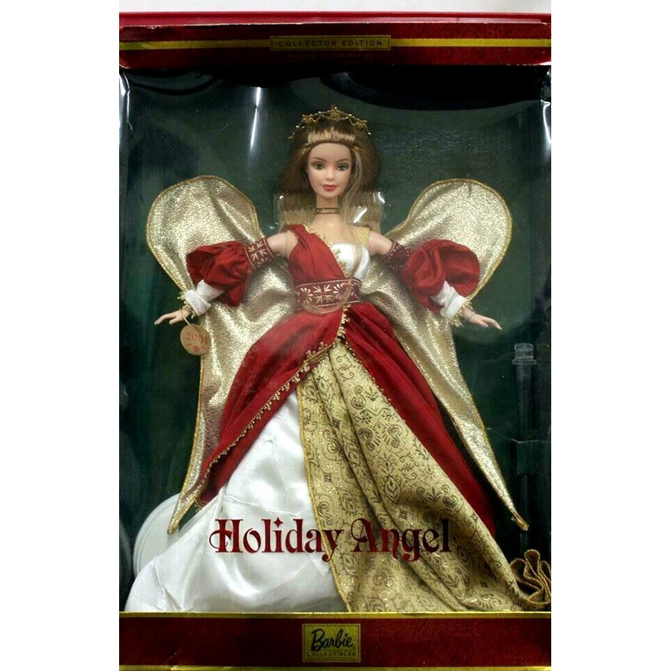 Holiday Angel Barbie Doll 2nd in The Series Collector Edition 2000 Mattel 29769