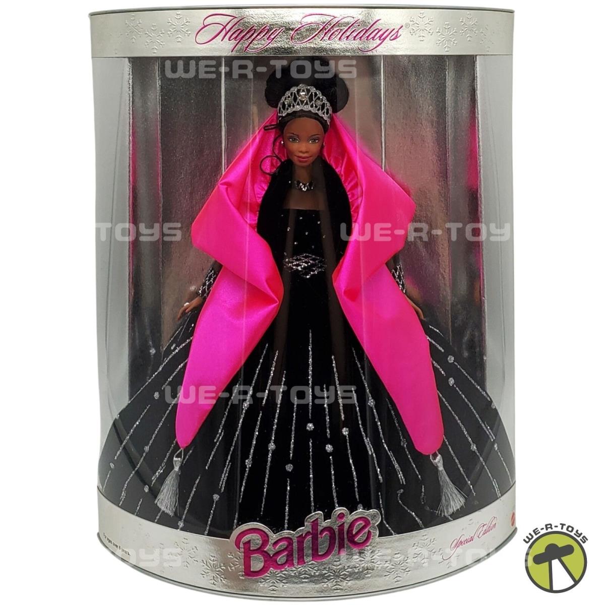 1998 Happy Holidays Barbie Doll African American Special Edition Mattel 20201