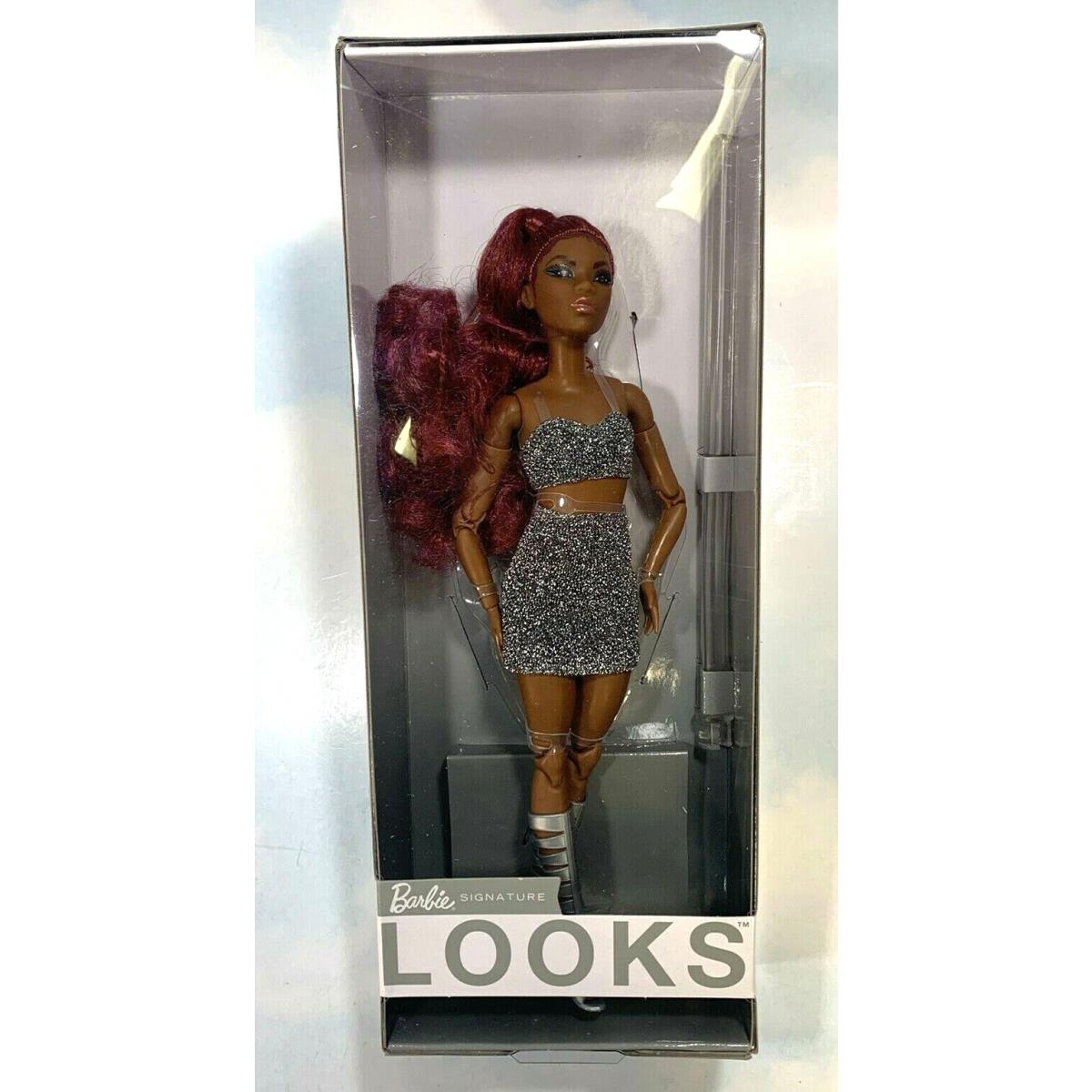 Barbie Signature The Look 7 Doll Petite African American Made to Move HCB77