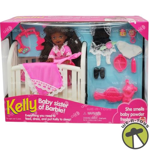 Barbie Kelly African American Doll Bedtime Set 1994 Mattel No. 13256 Nrfb