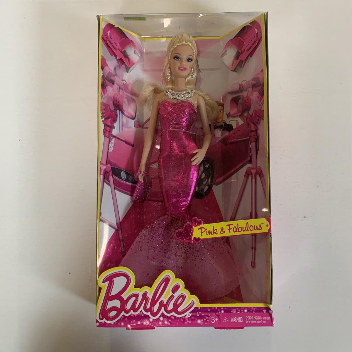 Barbie Pink Fabulous Doll BFW19