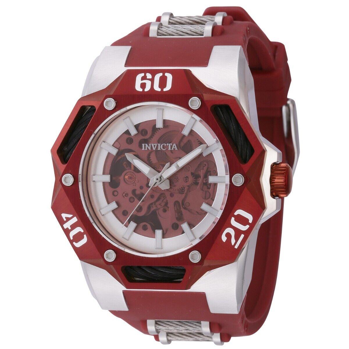 Invicta Coalition Forces Automatic Men`s Watch - 48.5mm Red Steel 44086