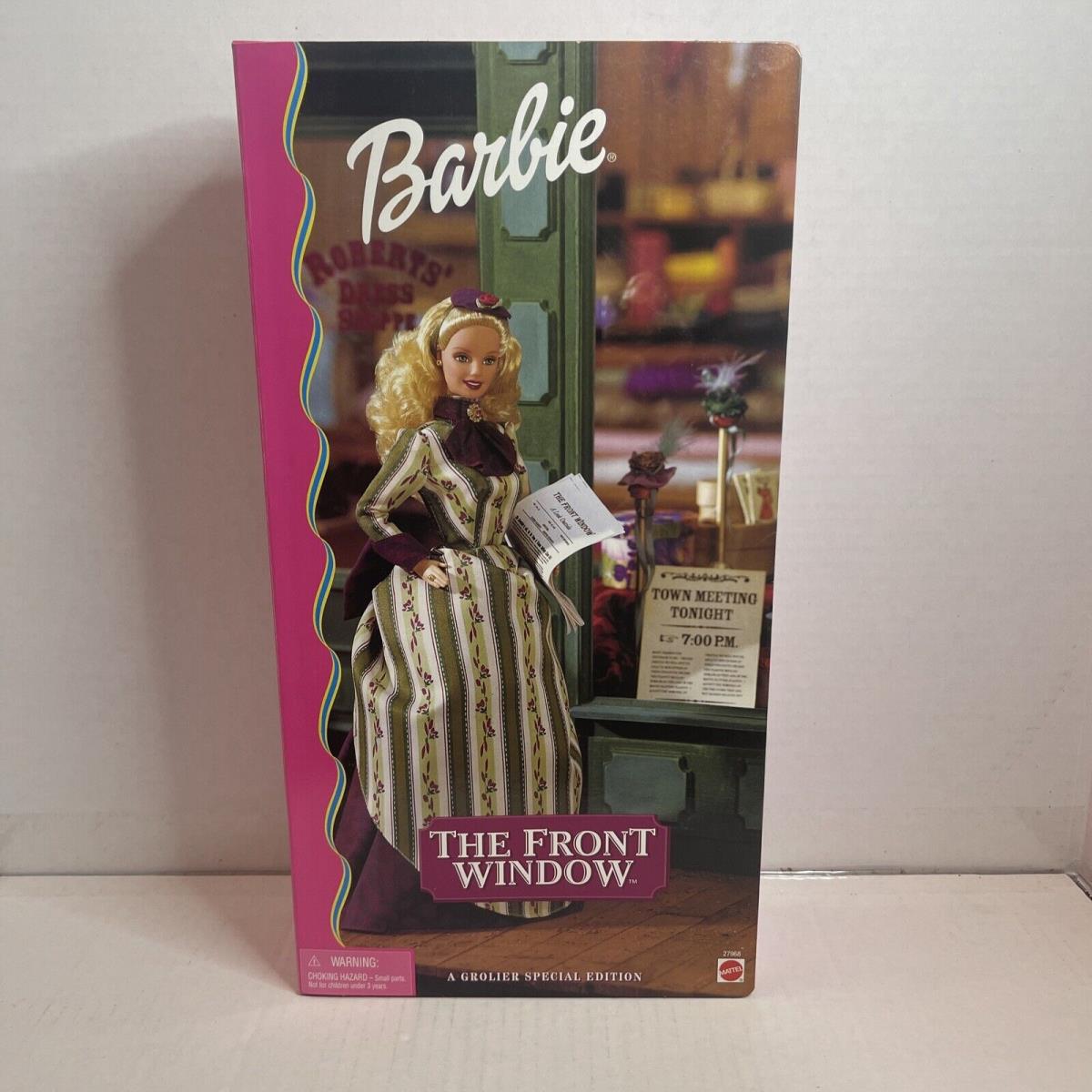 Vintage 2000 Barbie Doll The Front Window A Grolier Special Edition