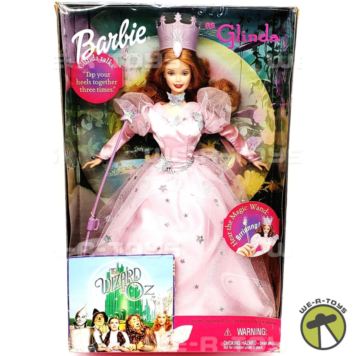 Barbie as Glinda The Good Witch The Wizard of Oz Talking Doll Mattel 25813