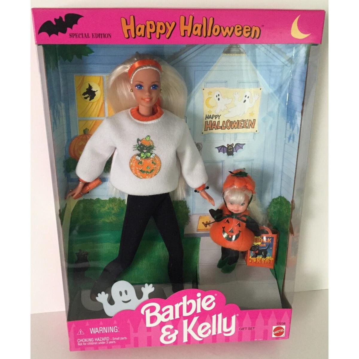 1996 Barbie Kelly Happy Halloween Gift Set Special Edition Doll
