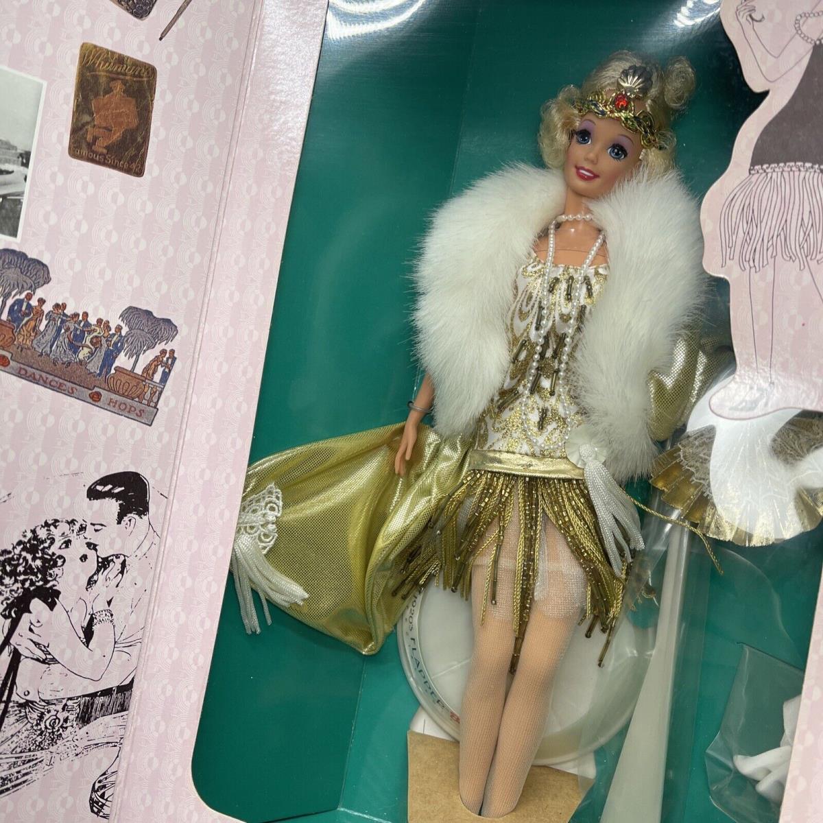 1920`s Flapper Barbie Doll Great Eras Collection 4063 Mattel Vintage 1993