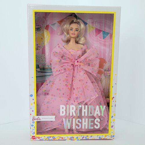 Barbie Signature Birthday Wishes 2022 Doll HCB90 Nrfb