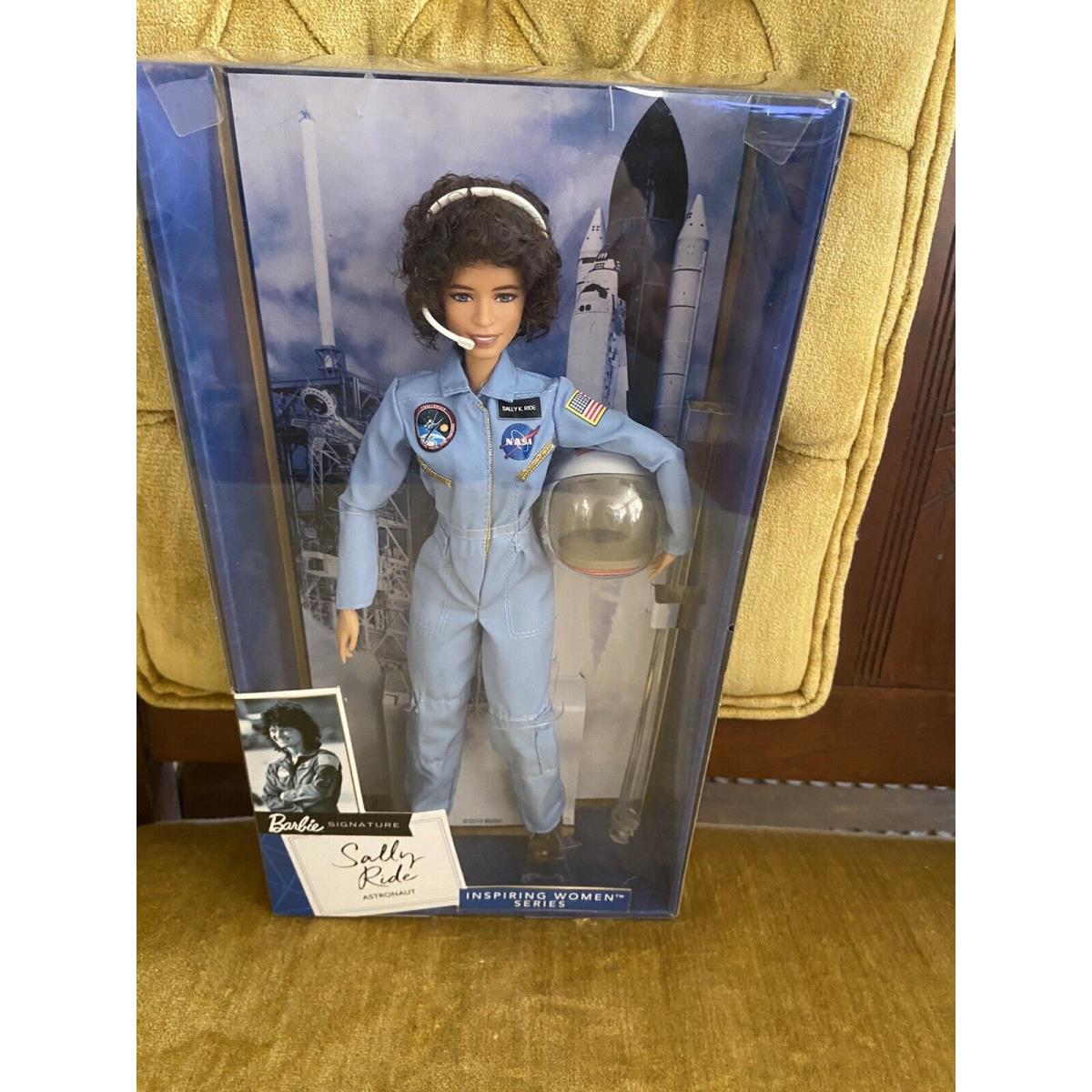 2019 Mattel Barbie Signature Inspiring Women Nasa Sally Ride Astronaut FXD77