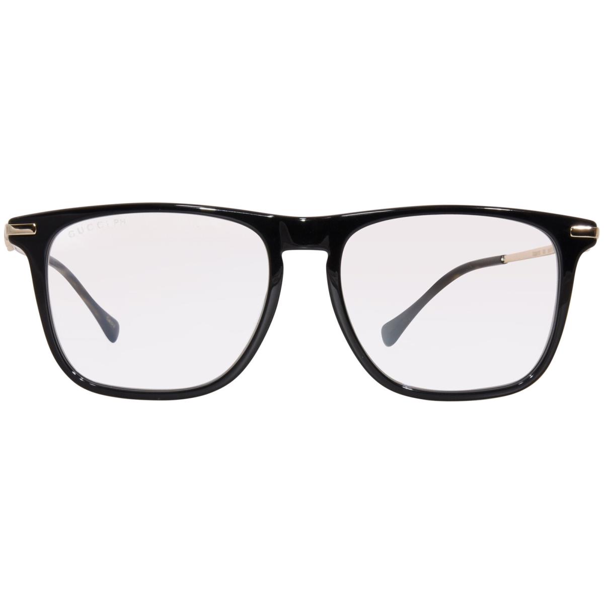 Gucci GG0915S 005 Sunglasses Men`s Black/photochromic Square Shape 55mm