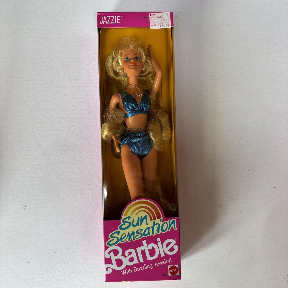 Barbie Sun Sensation Jazzie Doll 1991 Mattel 5473 Nrfb