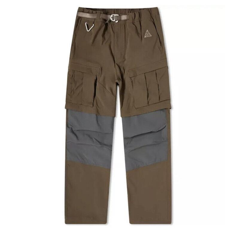 Nike Acg Smith Summit Men`s Cargo Convertible Pants Men`s Size Xxl