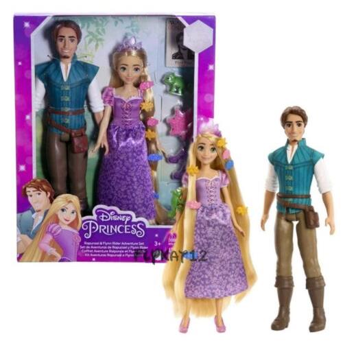 Disney Princess Toys Rapunzel and Flynn Rider Dolls and Accessories