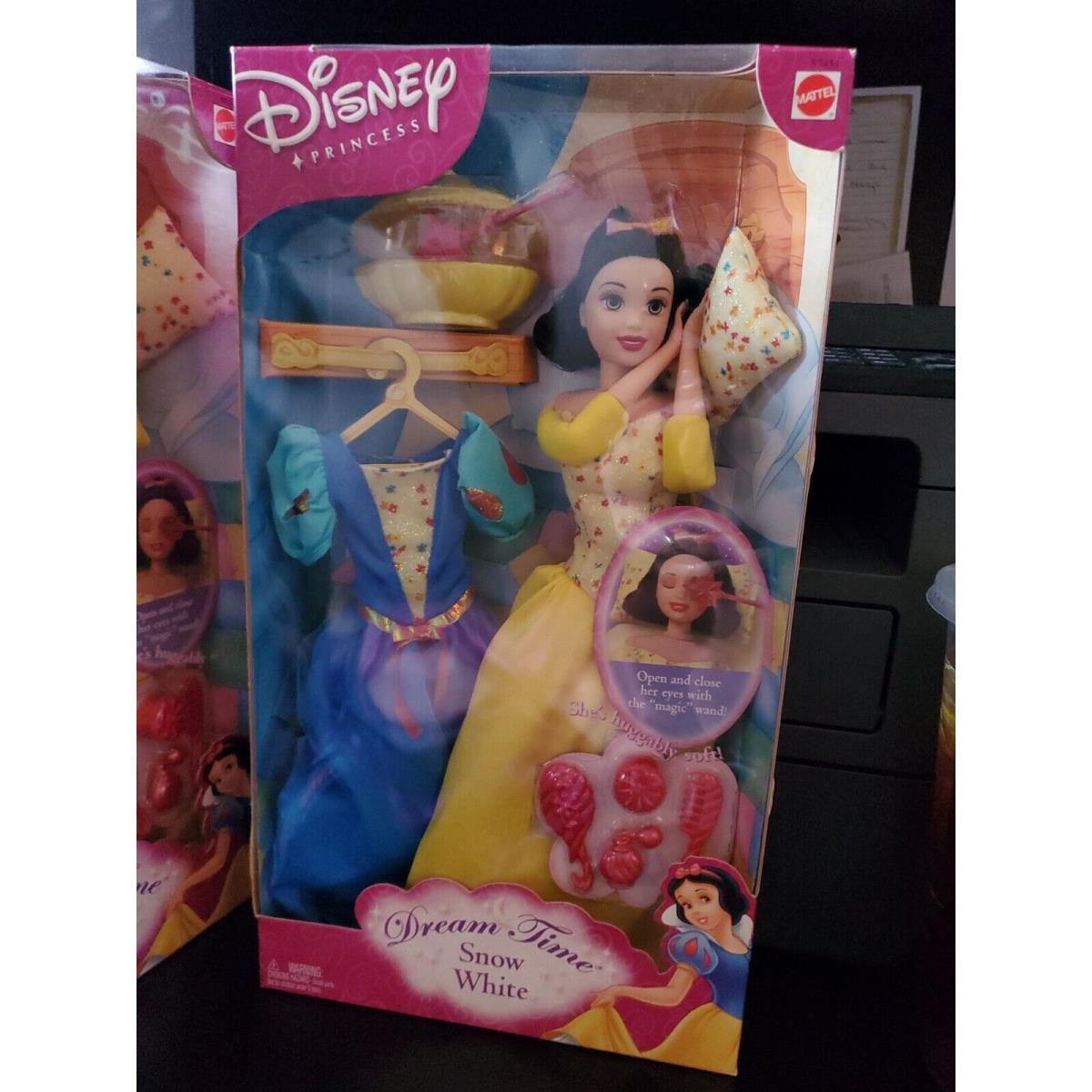 Disney Princess Dream Time Snow White Doll 2002 Mattel Rare