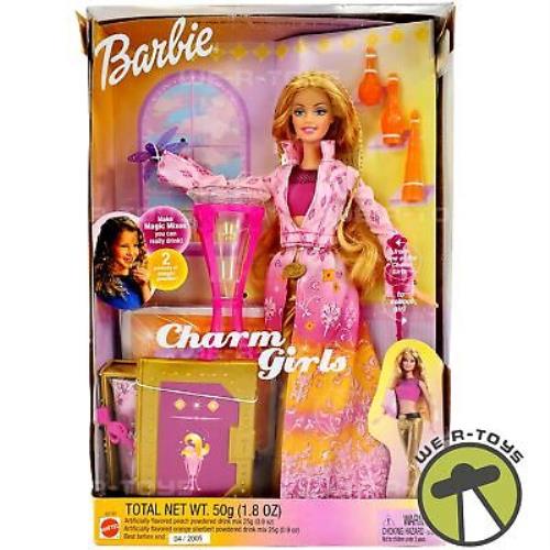 Barbie Charm Girls Doll Accessories Drinking Potions 2003 Mattel B2787 Nrfb