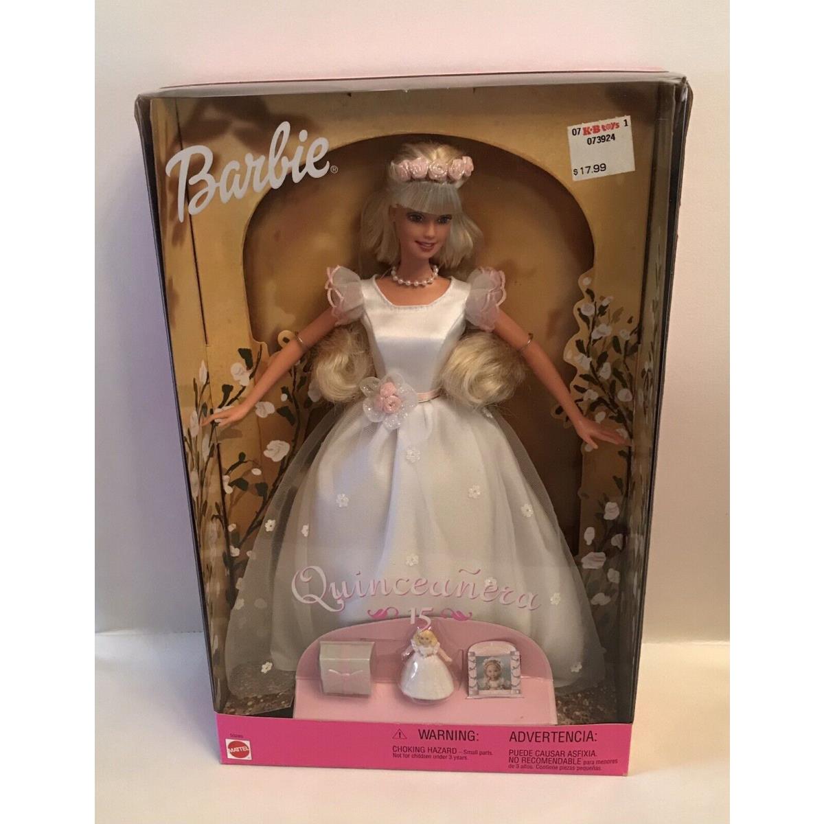 Quinceanera 15 Barbie Doll 2000 Nrfb 50285