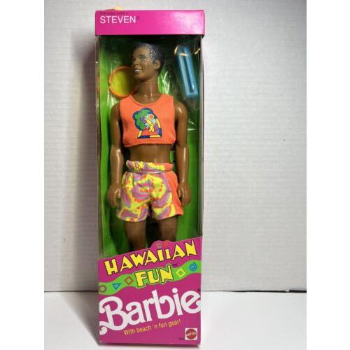 Vintage 1990 Barbie Hawaiian Fun Steven AA Doll - 5945
