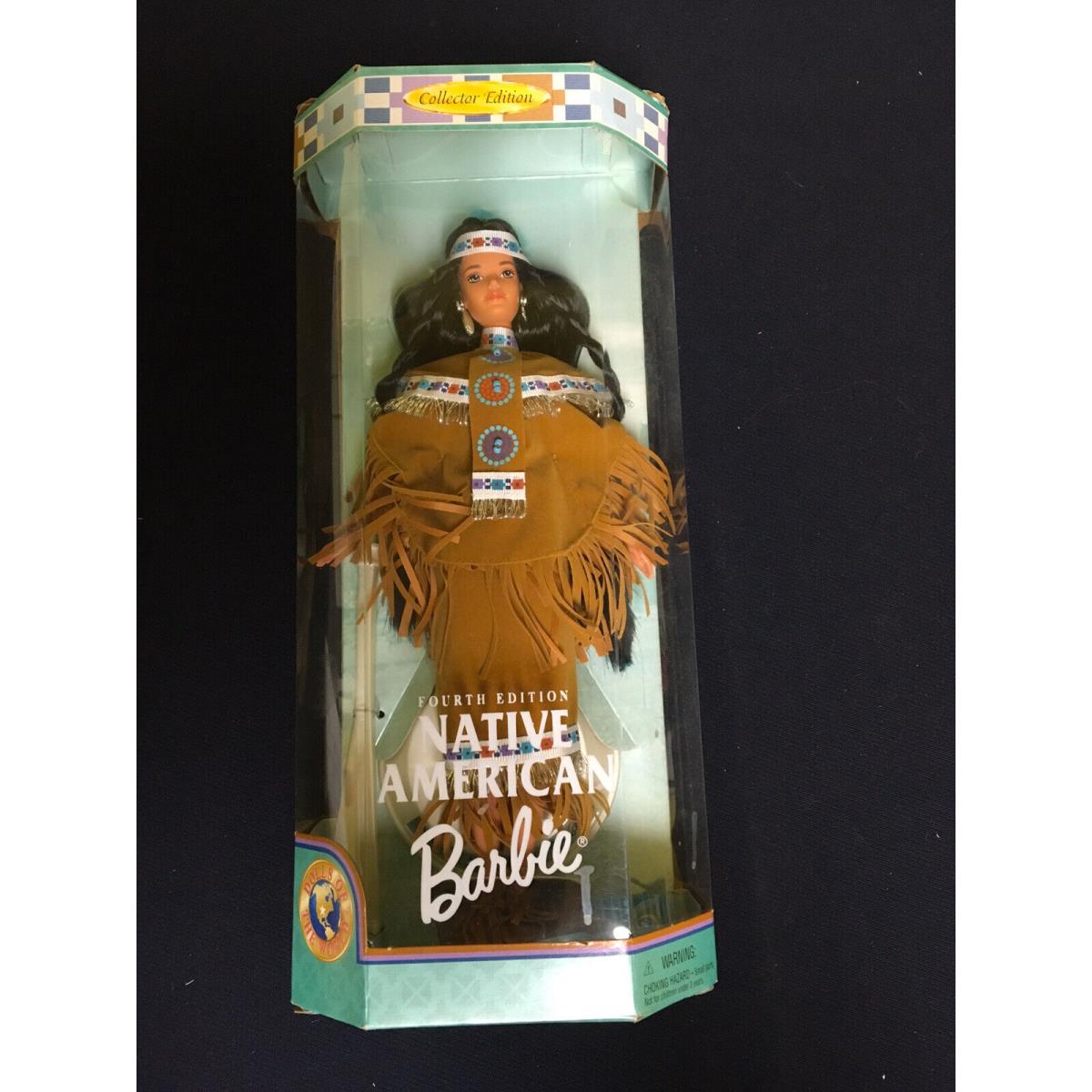 Native American Barbie - Fourth Edition 1997 - Boxed Mattel Figure