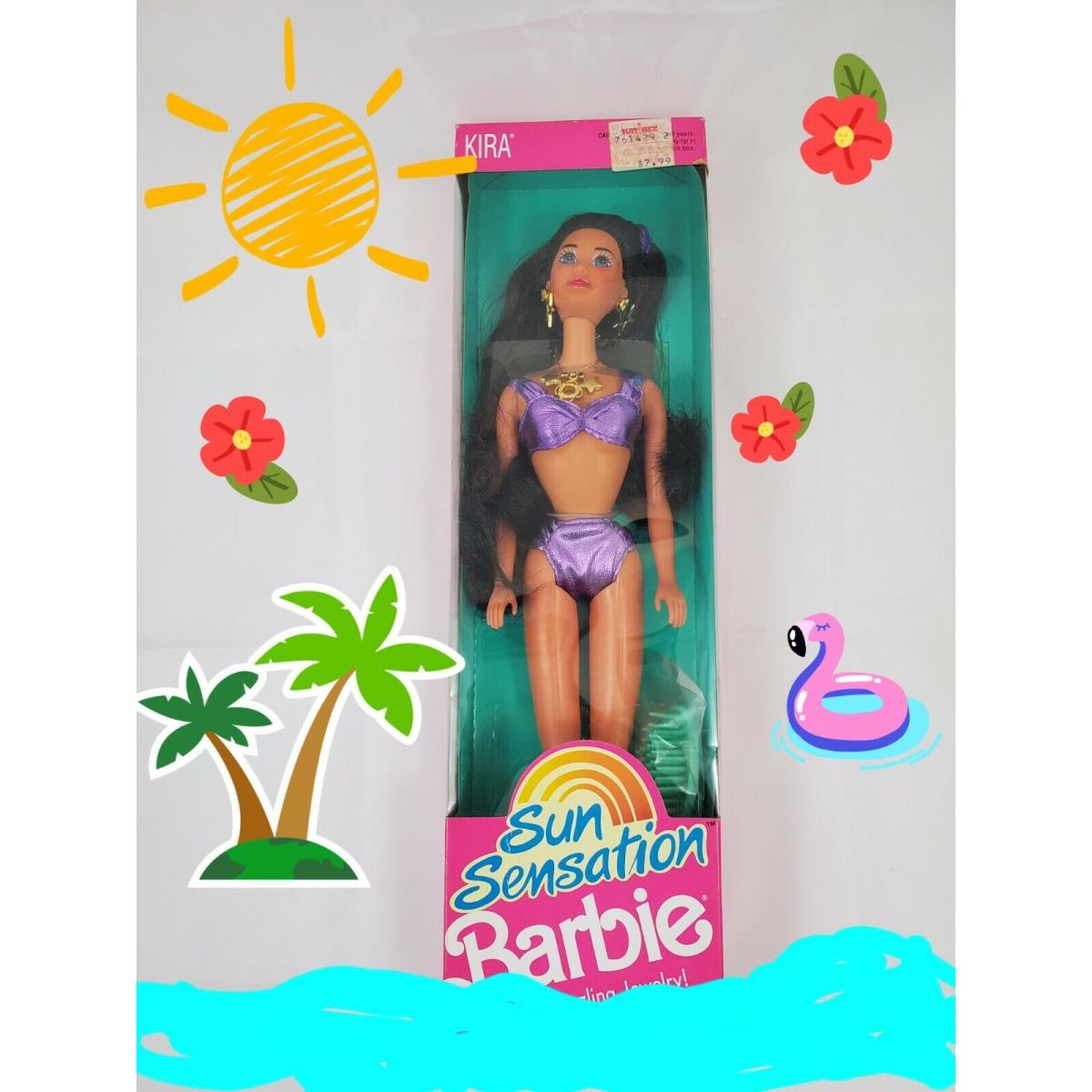 Vintage 1991 Sun Sensation Kira Barbie Doll