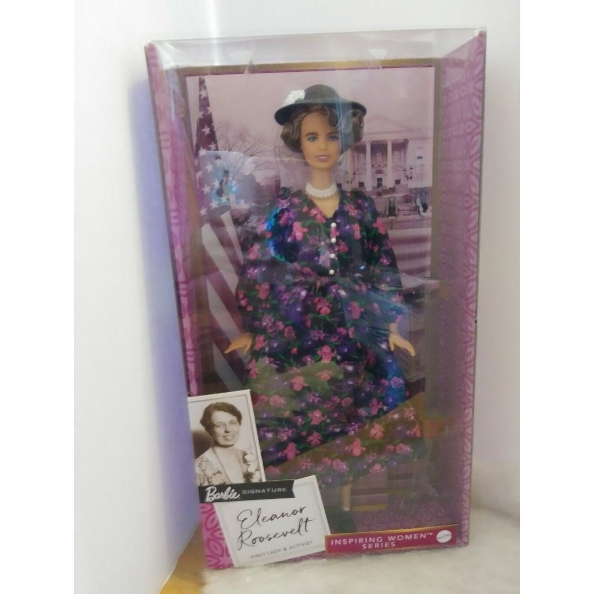 Mattel Barbie Signature Eleanor Roosevelt First Lady Activist Inspiring Women