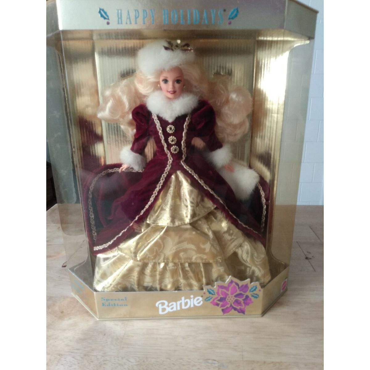 Special Edition Happy Holidays Barbie -- 1996