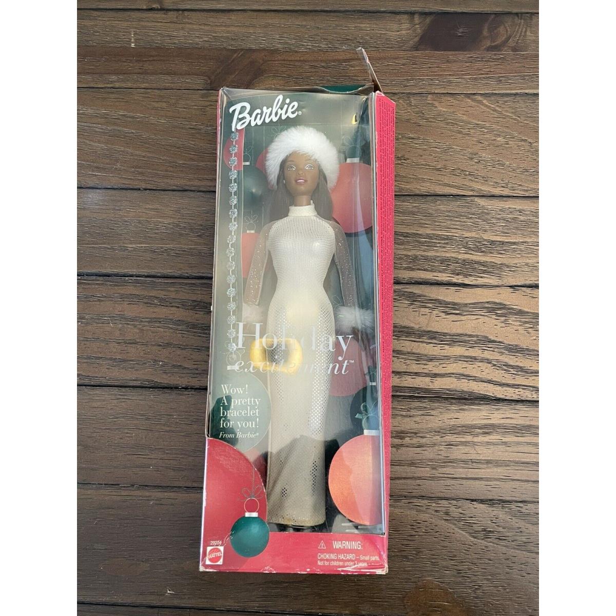 Barbie 29204 Holiday Excitement African American Doll 2001 See Details R2