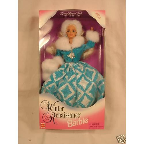 Mattel Barbie Doll Winter Renaissance Barbie 15570