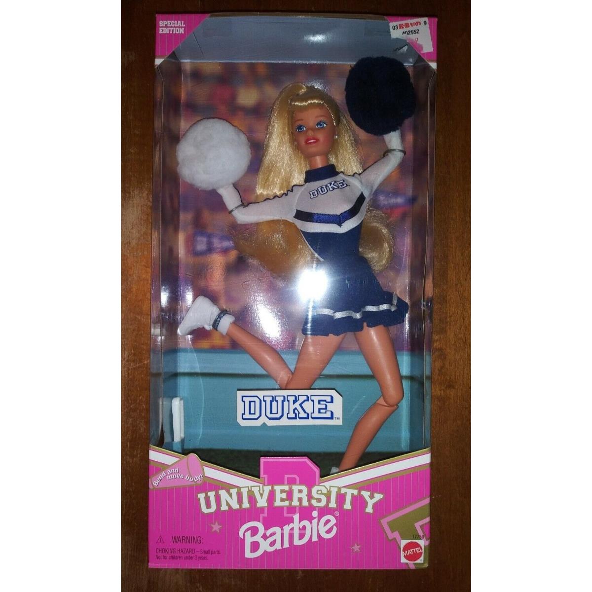 Barbie Duke University Special Edition Mattel 17750