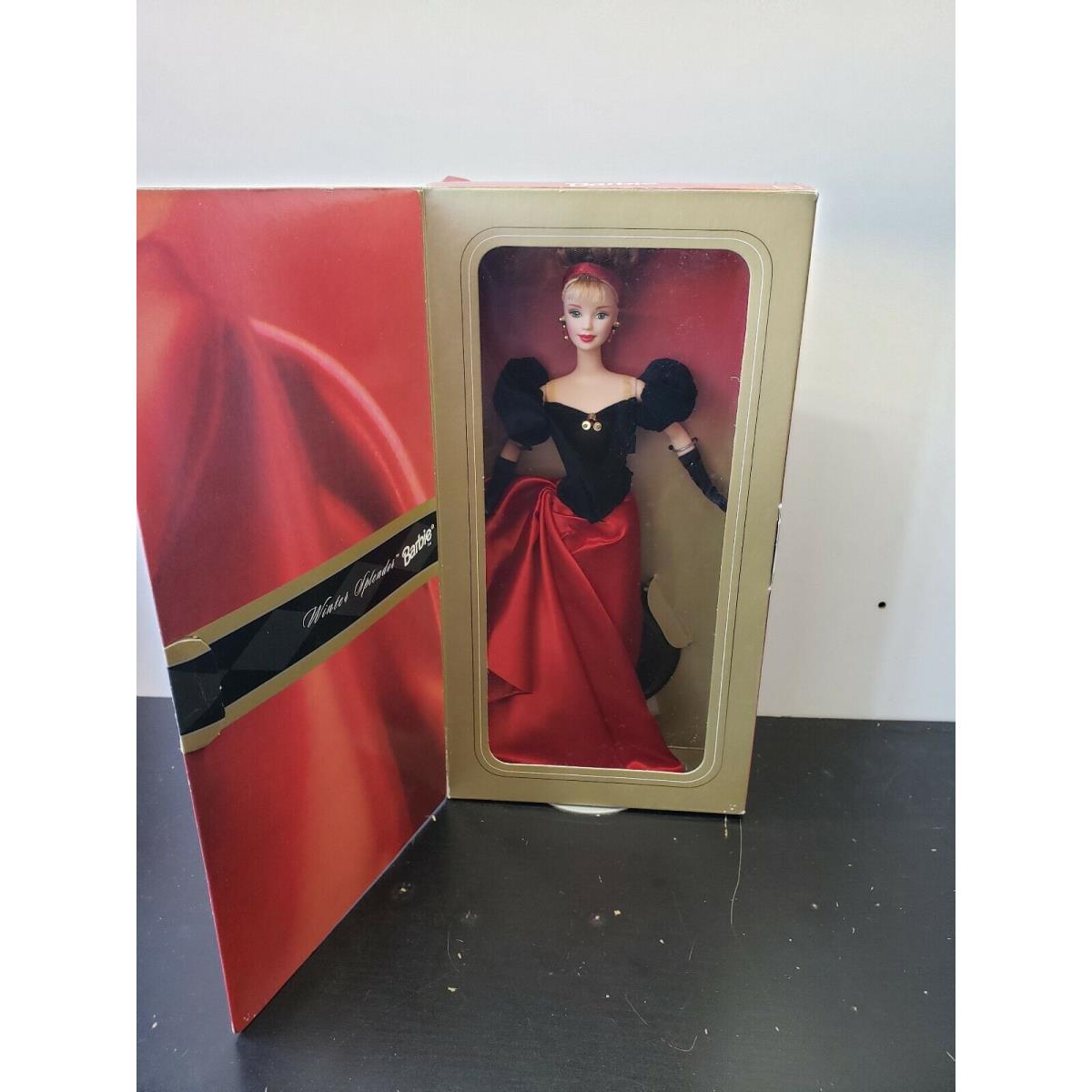 Mattel 1998 Winter Splendor Barbie` 19357 Special Edition Avon Exclusive