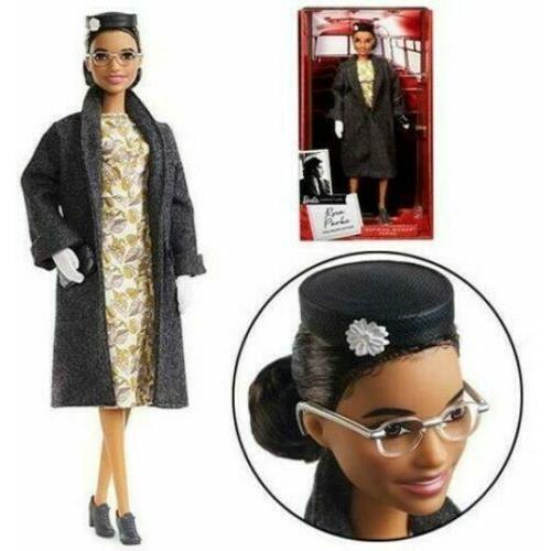 Mattel Barbie Inspiring Women -rosa Parks Bnisb- Day U Pay IT Ships Free
