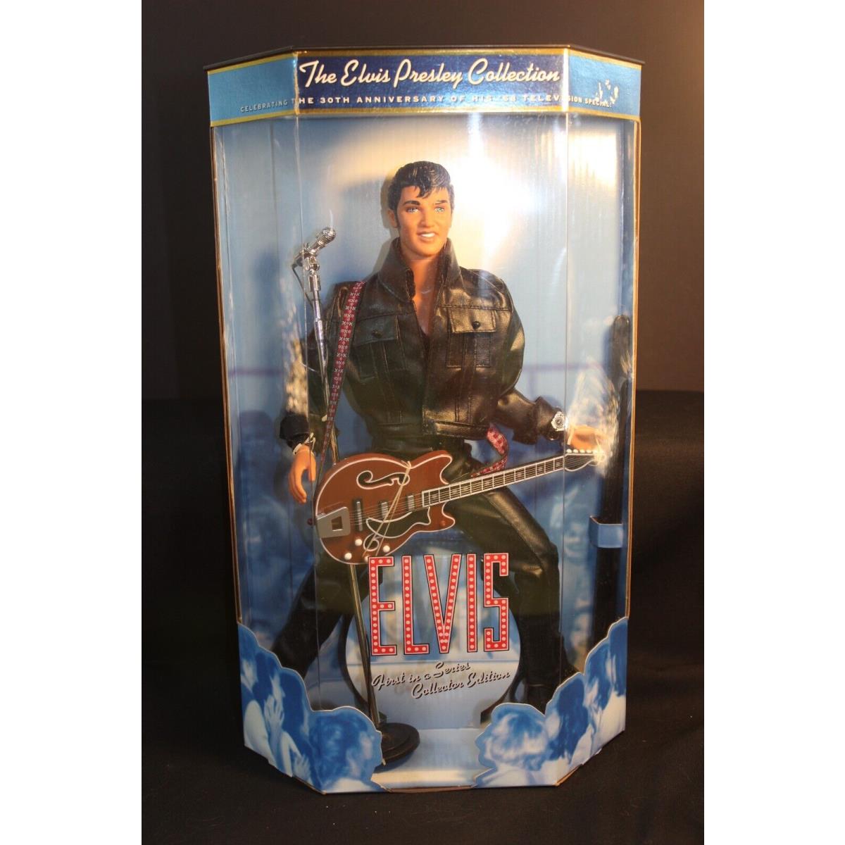 Mattel Elvis Presley - 68 Special- 1st in Series - 20544 - Nrfb Black Leather