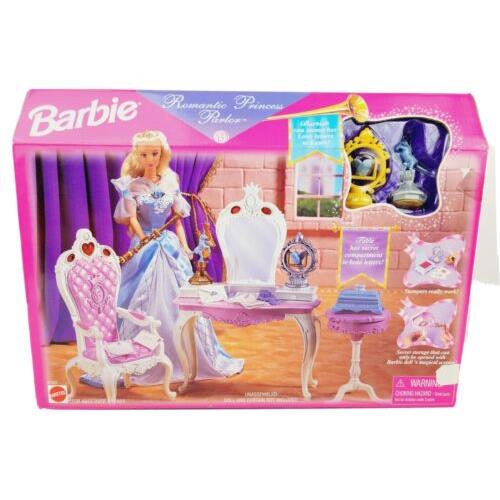 Mattel Vintage Barbie Romantic Princess Parlor Playset 1998