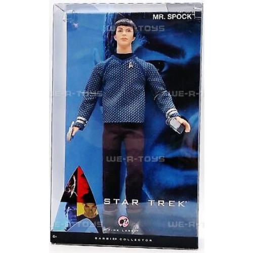 Ken as Mr. Spock of Star Trek Pink Label Barbie Doll 2008 Mattel N5501
