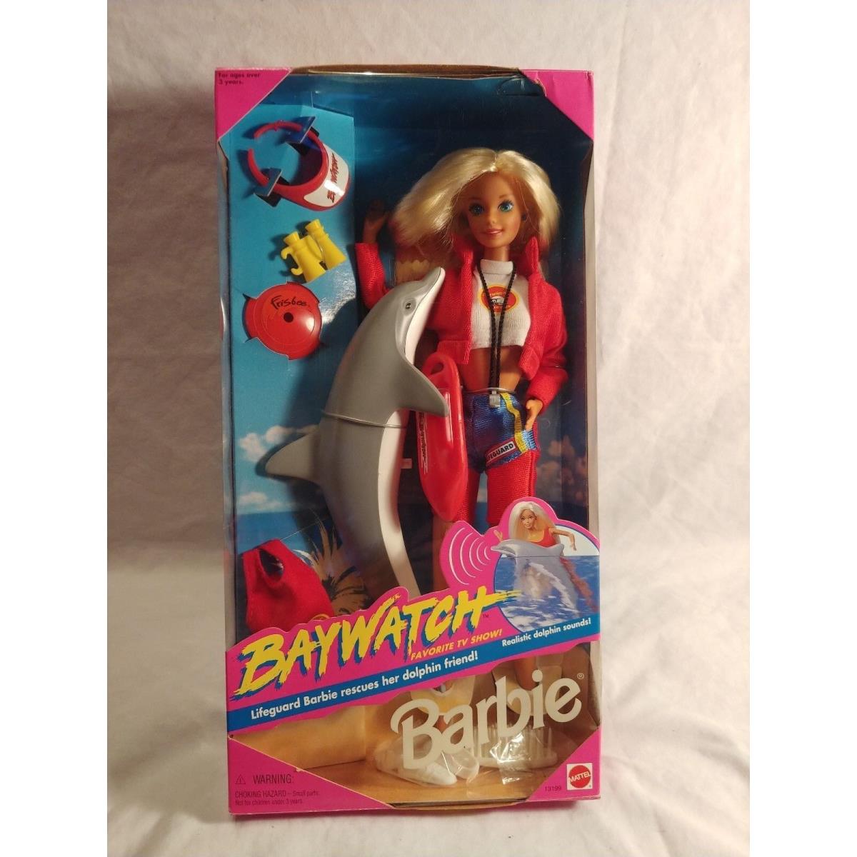 Baywatch Favorite Show Lifeguard Barbie 1994