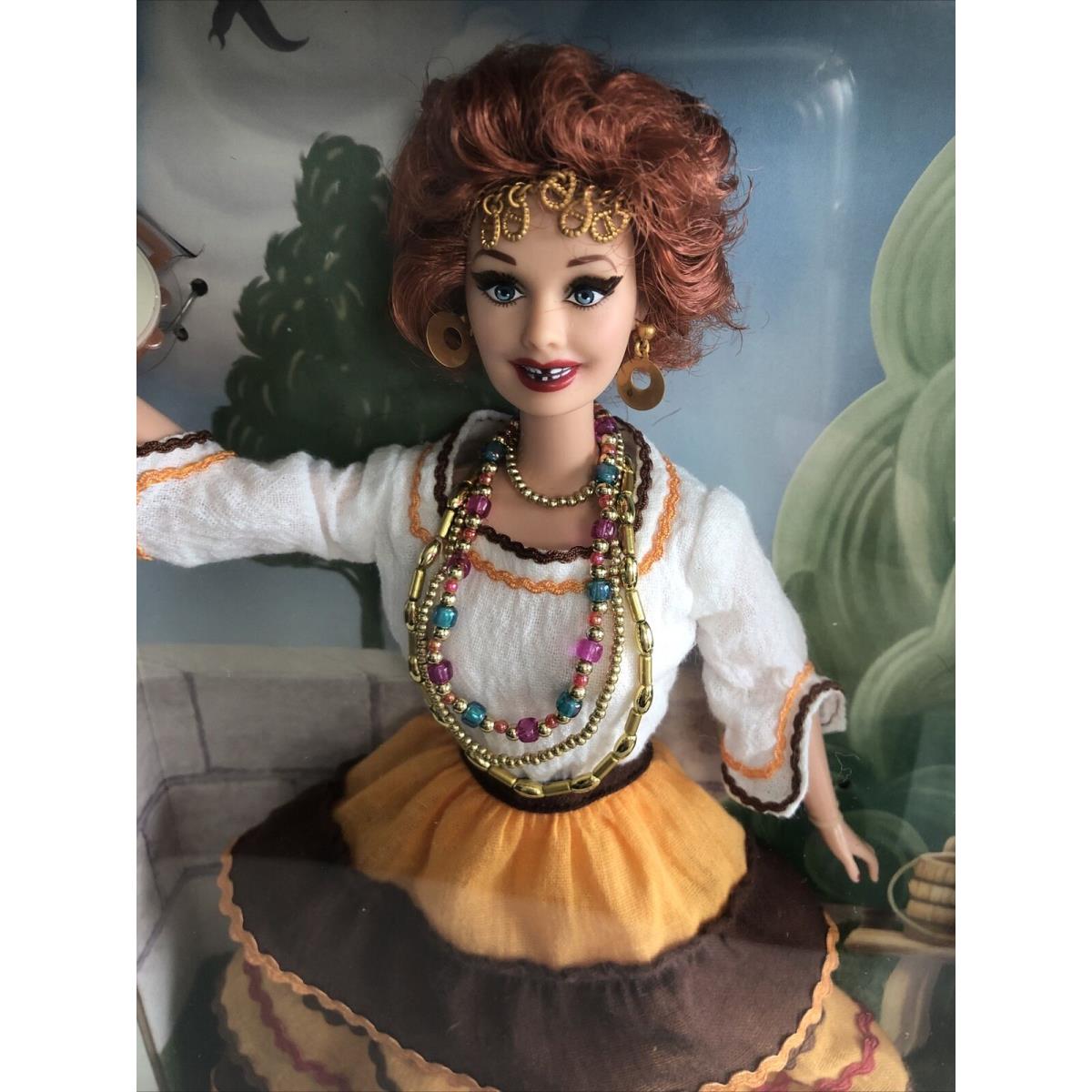 I Love Lucy Ricardo Lucille Ball Operetta Gypsy Queen Barbie Doll Tambourine