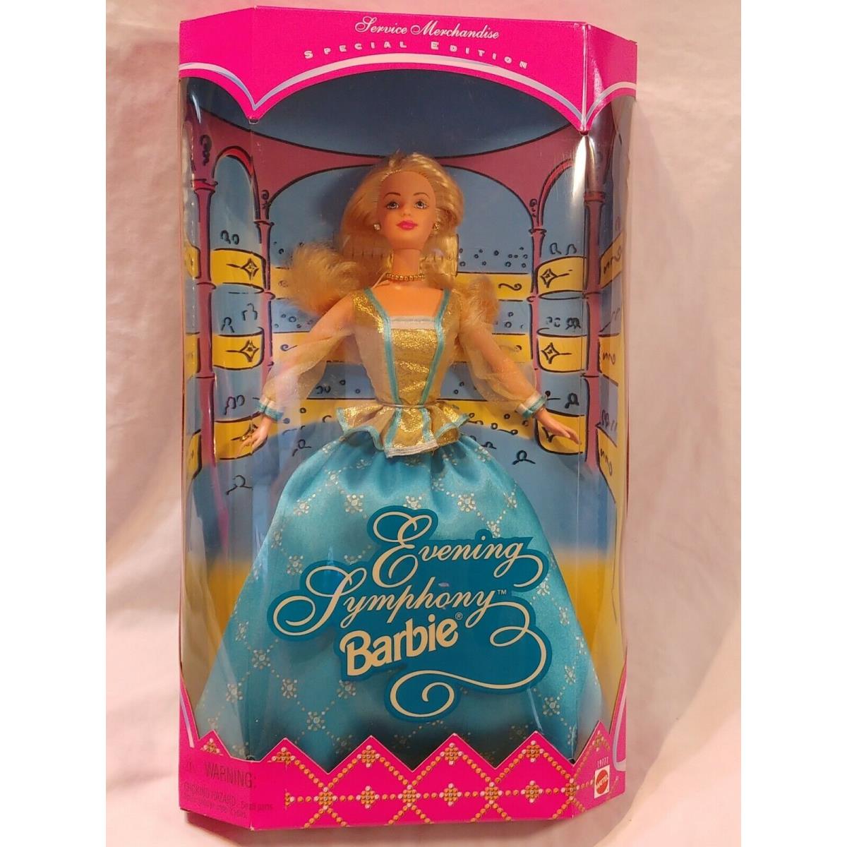 Vintage Mattel Evening Symphony Barbie Service Merchandise Special Edition 1997