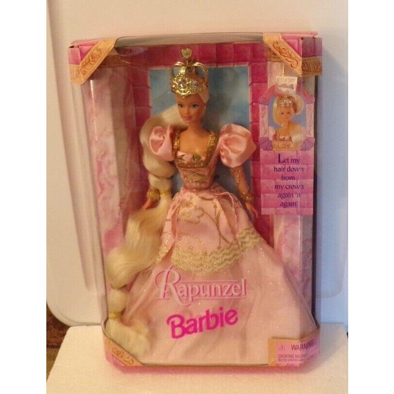 1997 Mattel 17646 Rapunzel Barbie Doll Let MY Hair Down From MY Crown