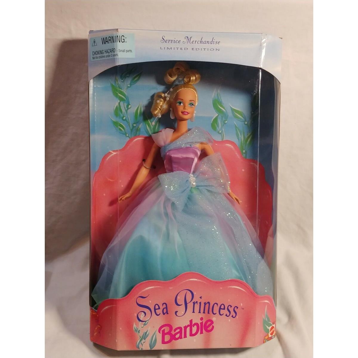 Vintage Mattel Sea Princess Barbie Service Merchandise Limited Edition 1996