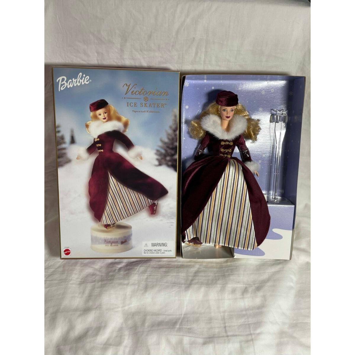 Mattel Victorian Ice Skater Barbie Special Edition 2000