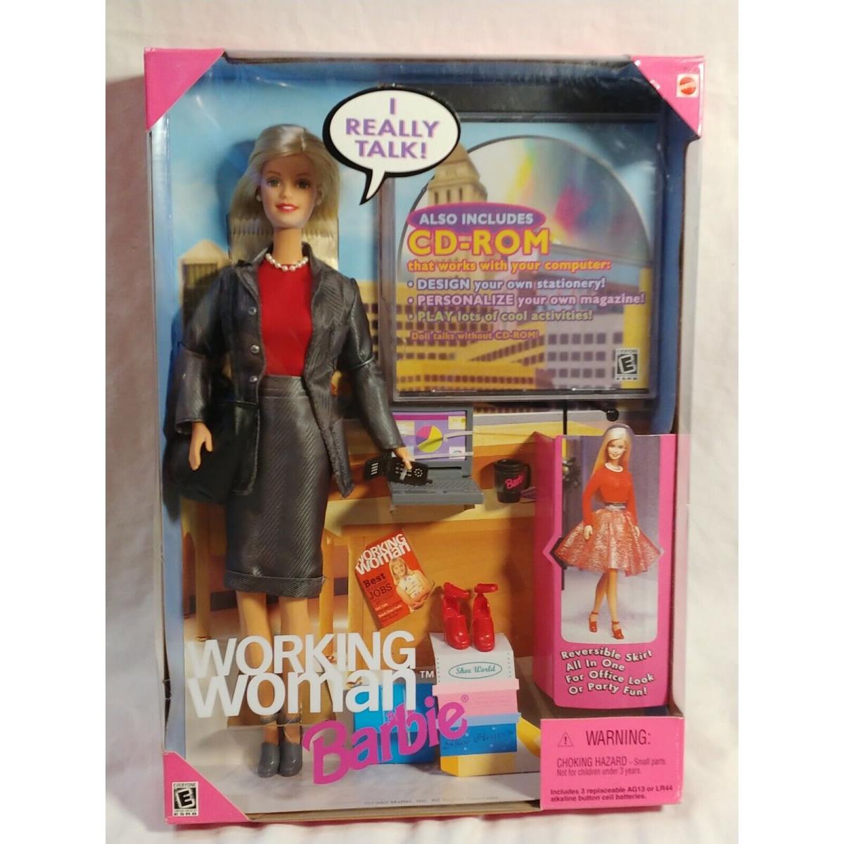 Vintage Mattel Working Woman Barbie 1999