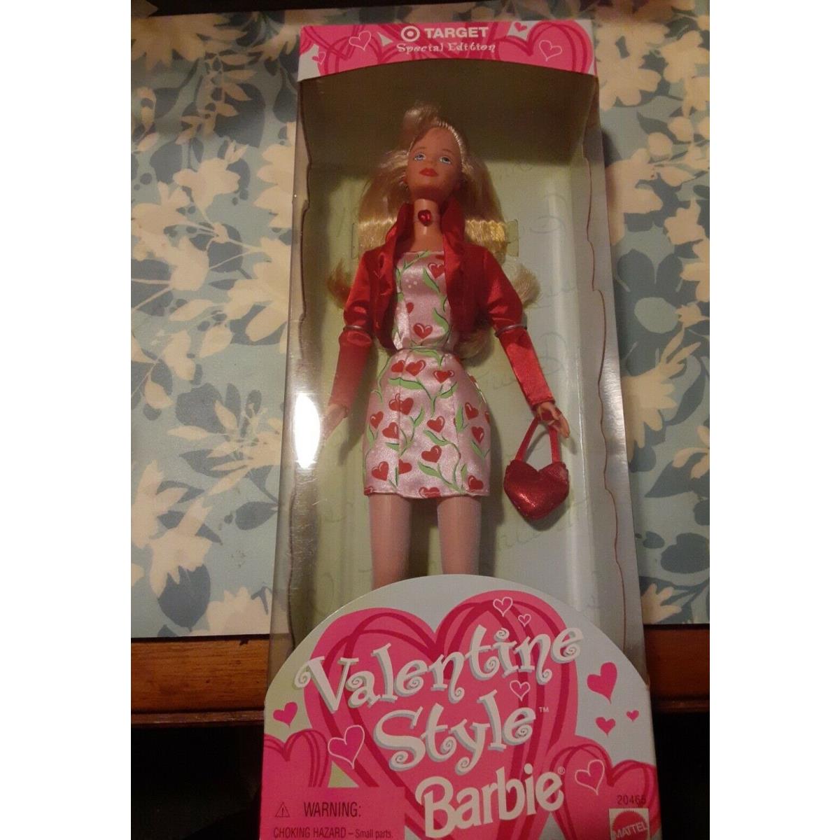 Valentine Style Barbie Doll Target Special Edition 1998 Mattel 20465 Vintage