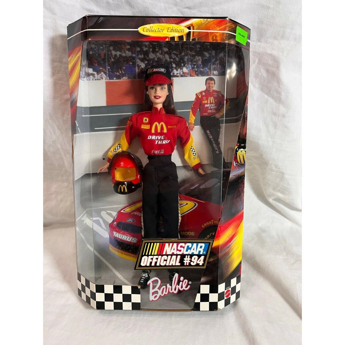 Mattel Barbie Nascar Official 94 Collector Edition Mcdonalds 1999