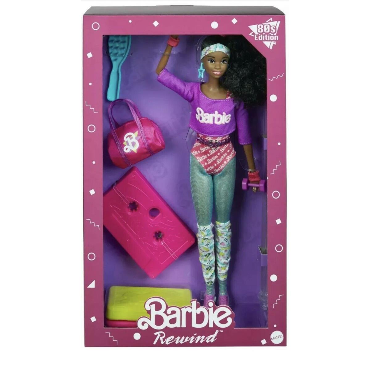 Barbie Rewind 80`s Edition Working Workin` Out Doll Accessories 2021 Barbie